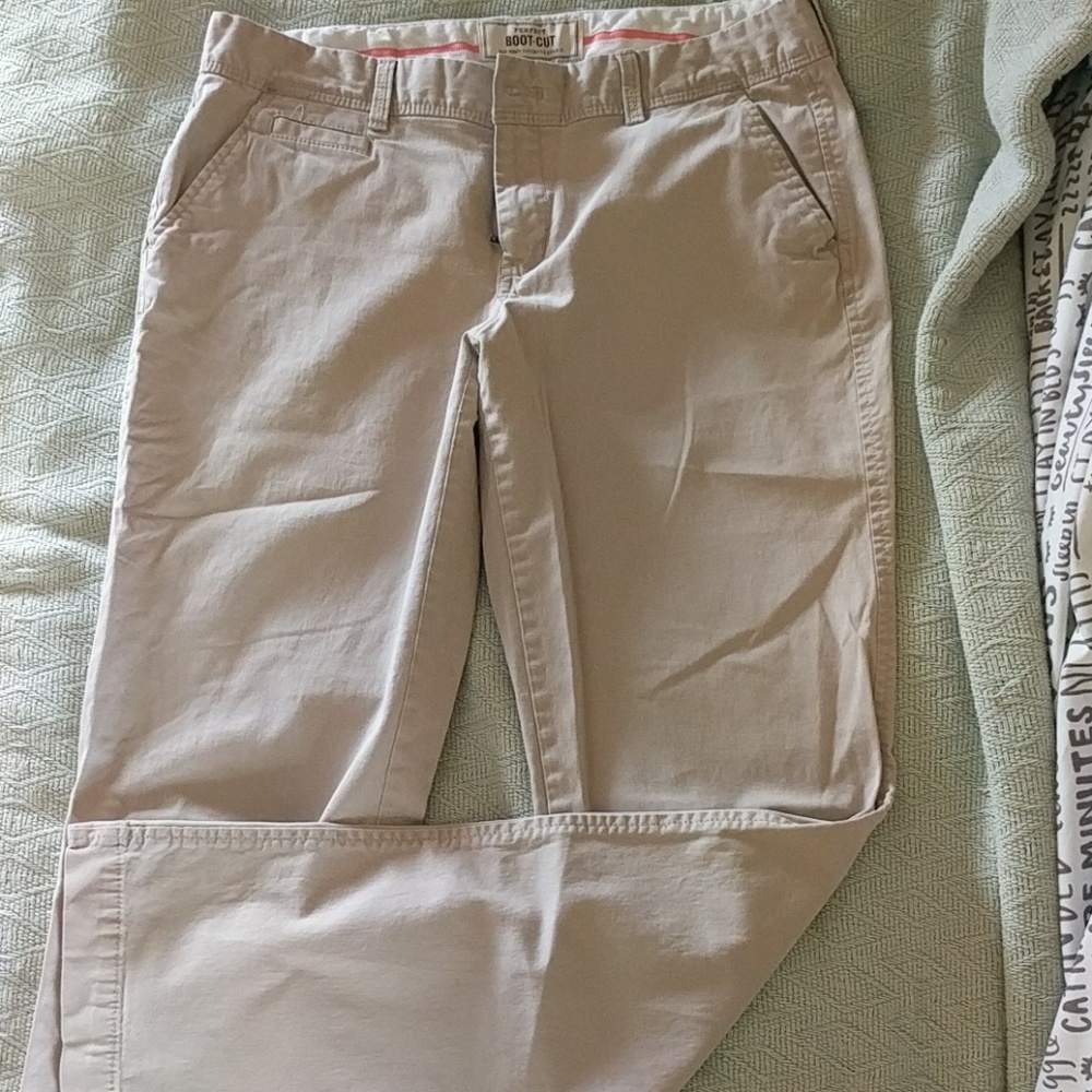Boot-Cut Khakies